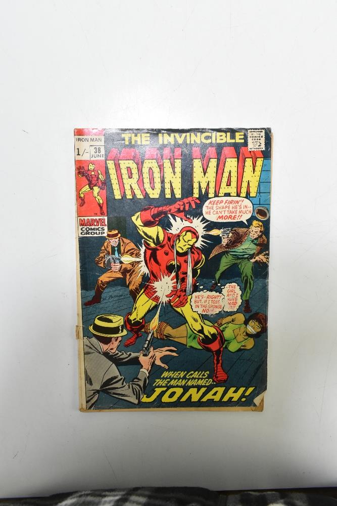 MARVEL; a collection of comics comprising The Invincible Iron Man nos. 1, 2, 3, 4, 7, 8 (large - Image 11 of 12