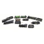 Eight kit built predominantly OO gauge locomotives including a Wills Finecast (probably) 4976 LNER