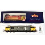 BACHMANN BRANCH-LINE; a boxed OO gauge 32-376DS Class 37/5 Diesel 37693 Railfreight Locomotive