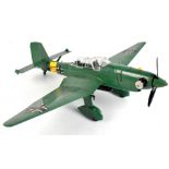 COX; a boxed Thimble Drome model JU 87d Stuka Dive-Bomber with leaflets, empty Glow Fuel can and