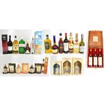 MIXED SPIRITS: six boxed Bell's blended Scotch Whiskies including commemorative examples for