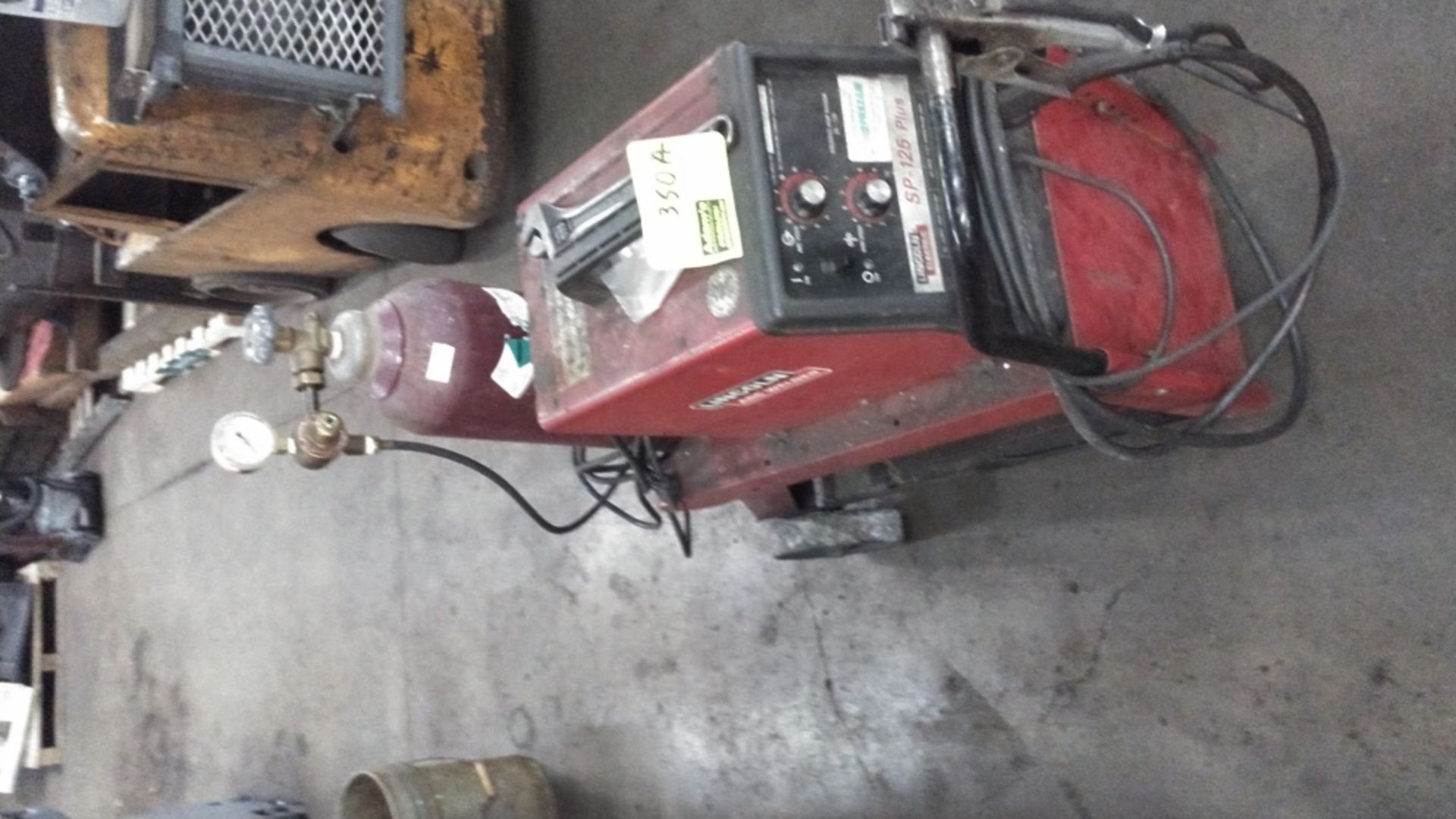 LINCOLN SP125 PLUS WELDER & CART