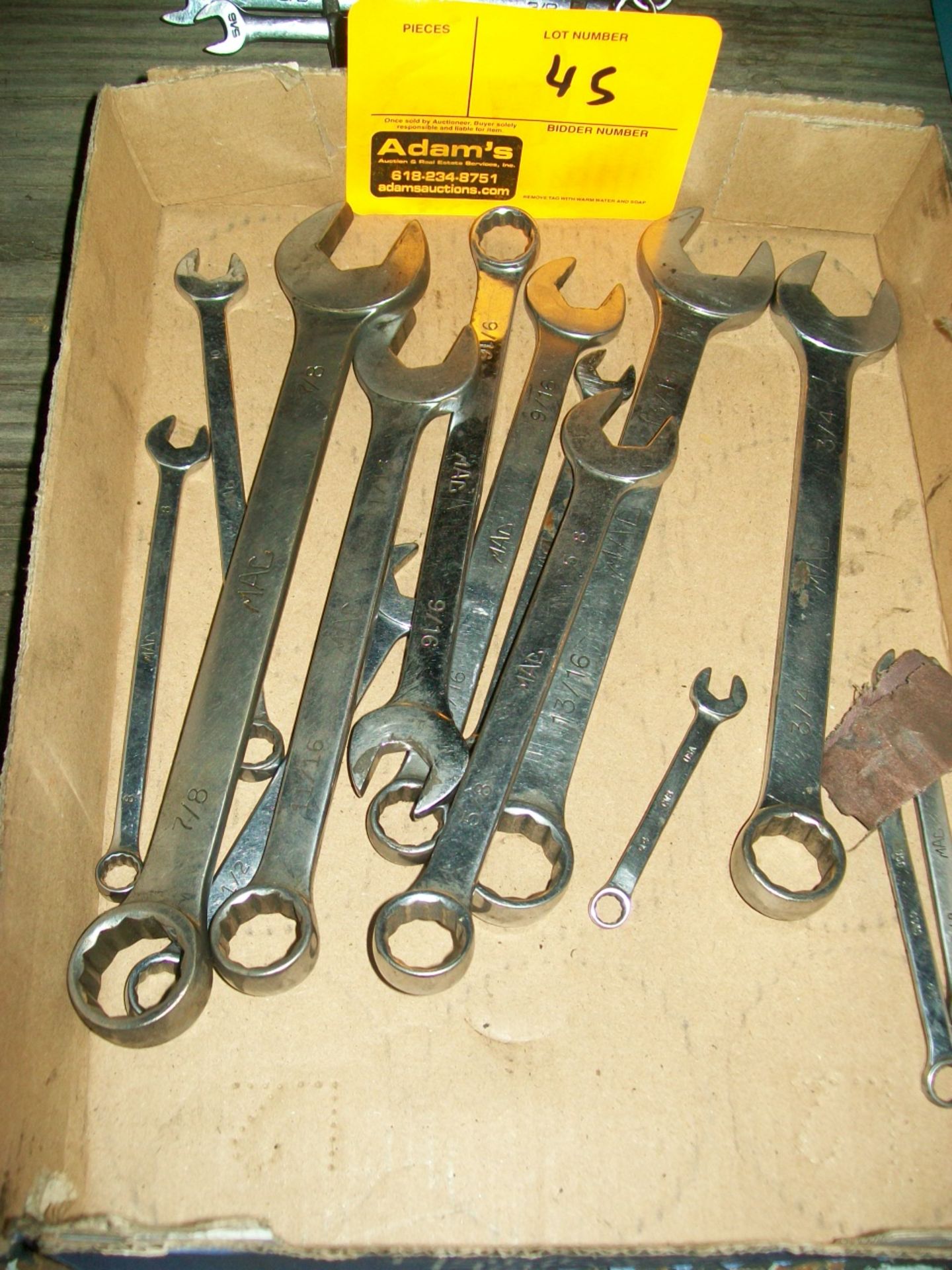 SET OF MAC SAE WRENCHES