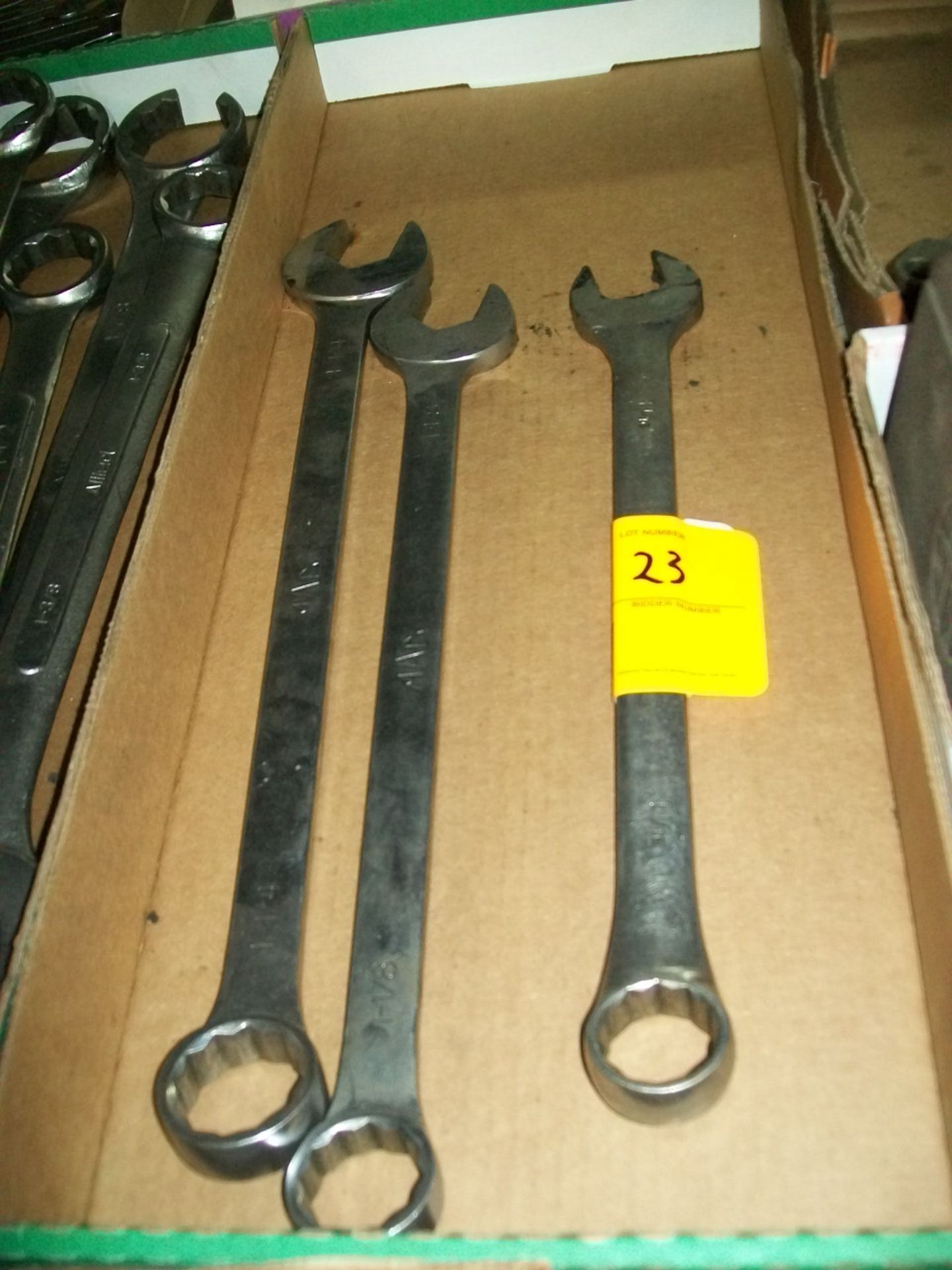 (3) LARGE WRENCHES