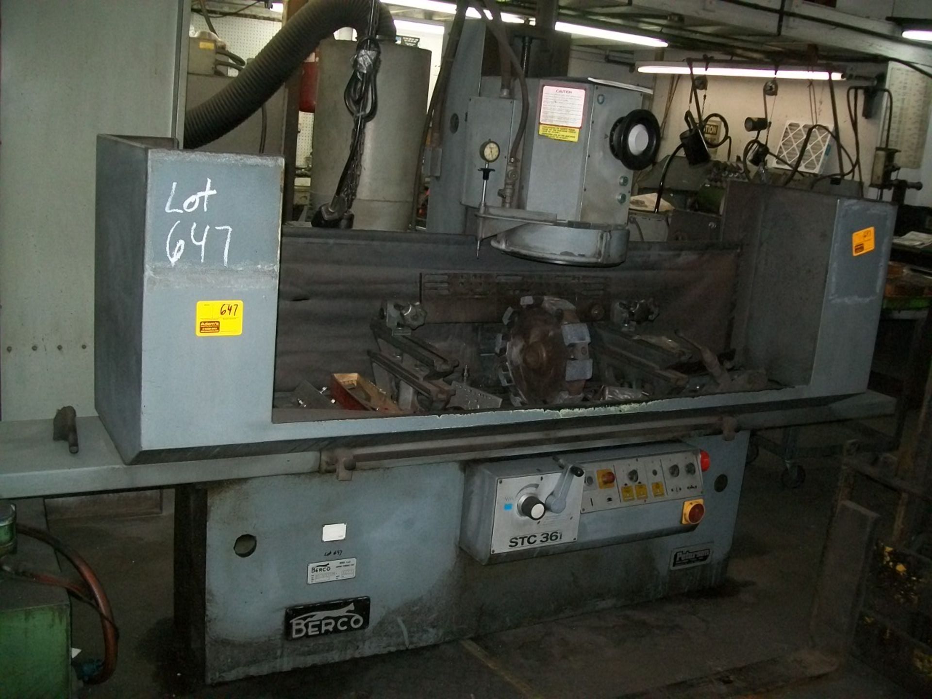 BERCO STC361 CBM SURFACER WITH BLOCK TOOLING