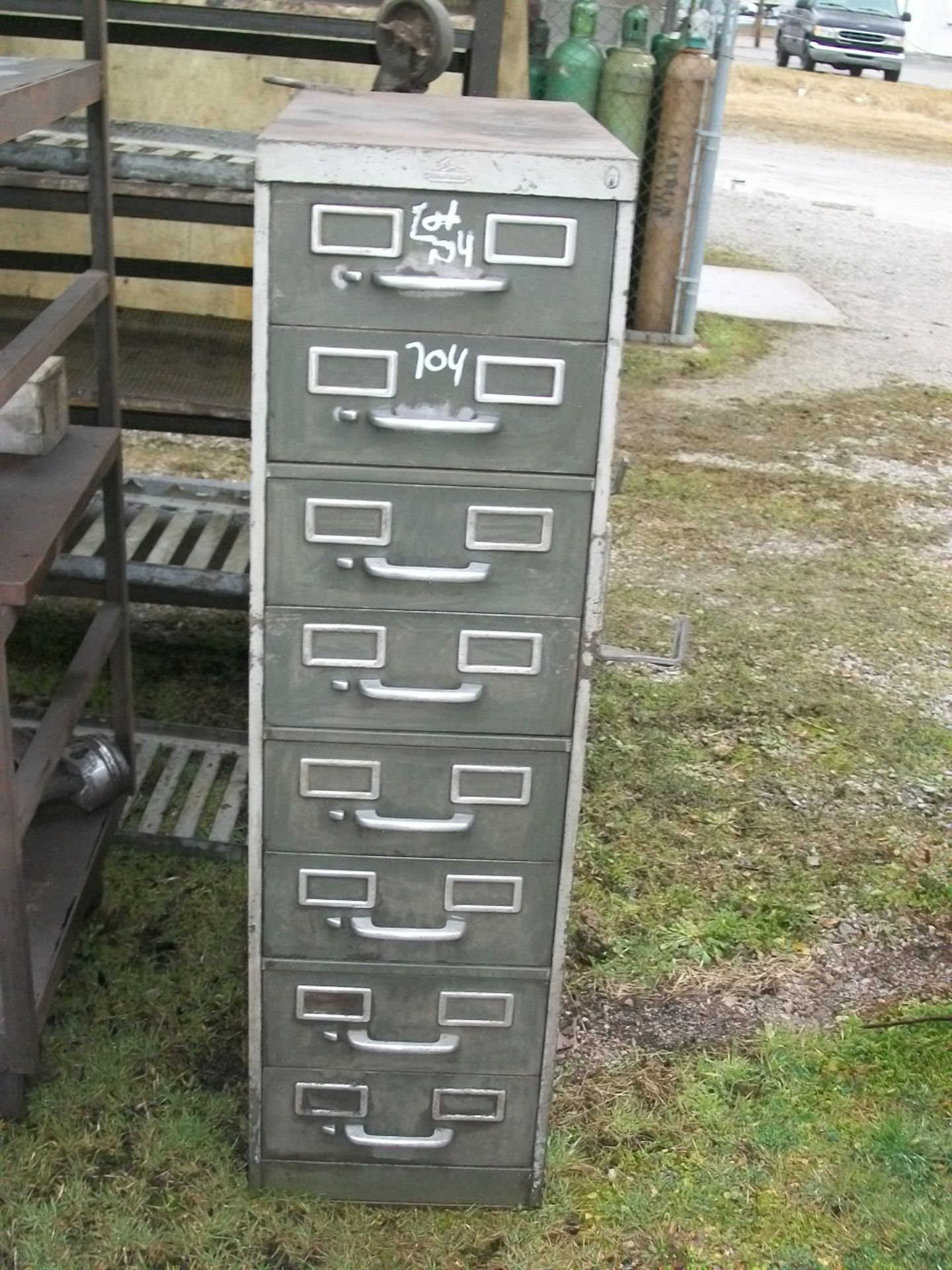 INDEX CARD CABINET