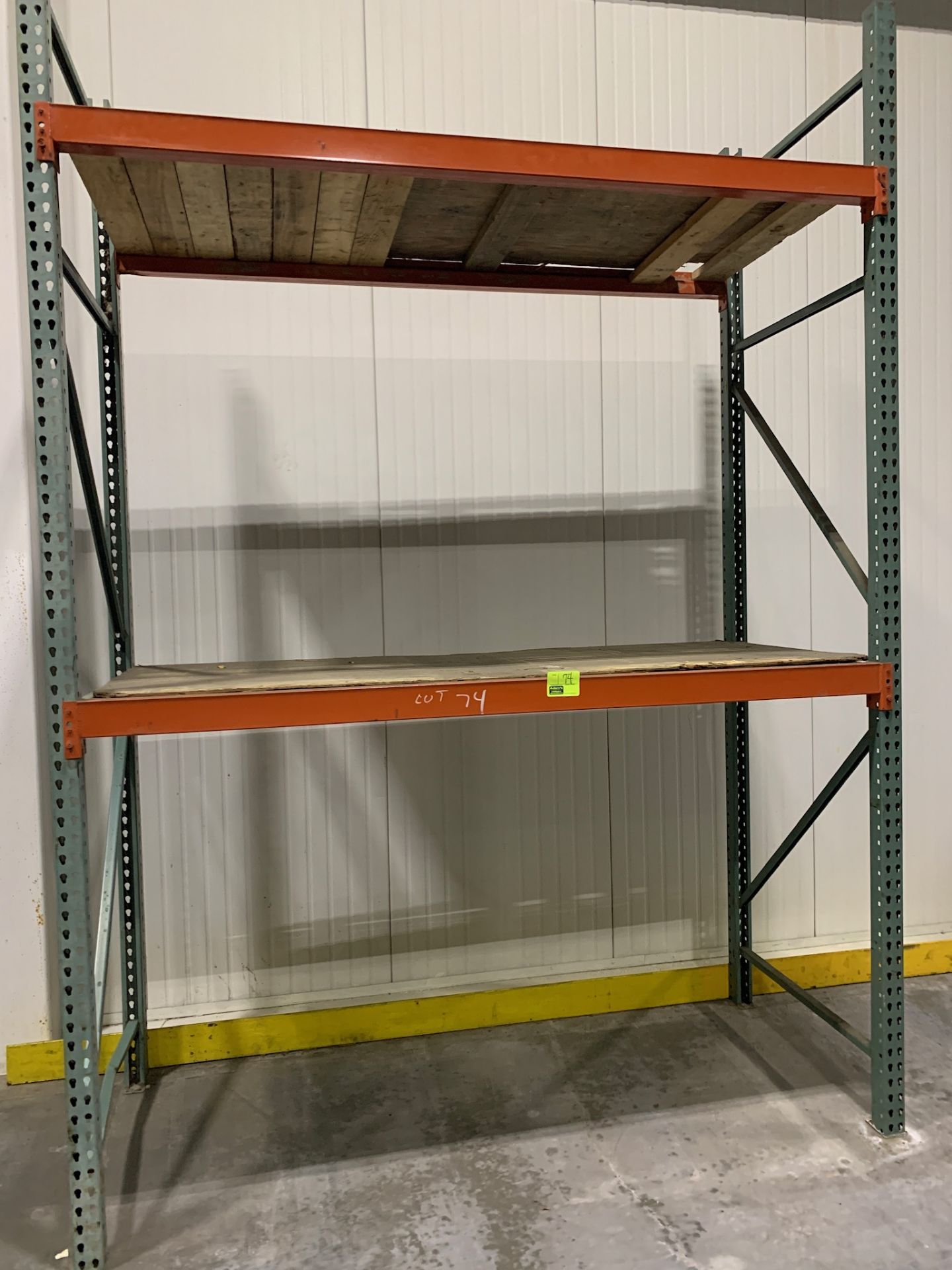 Warehouse shelving