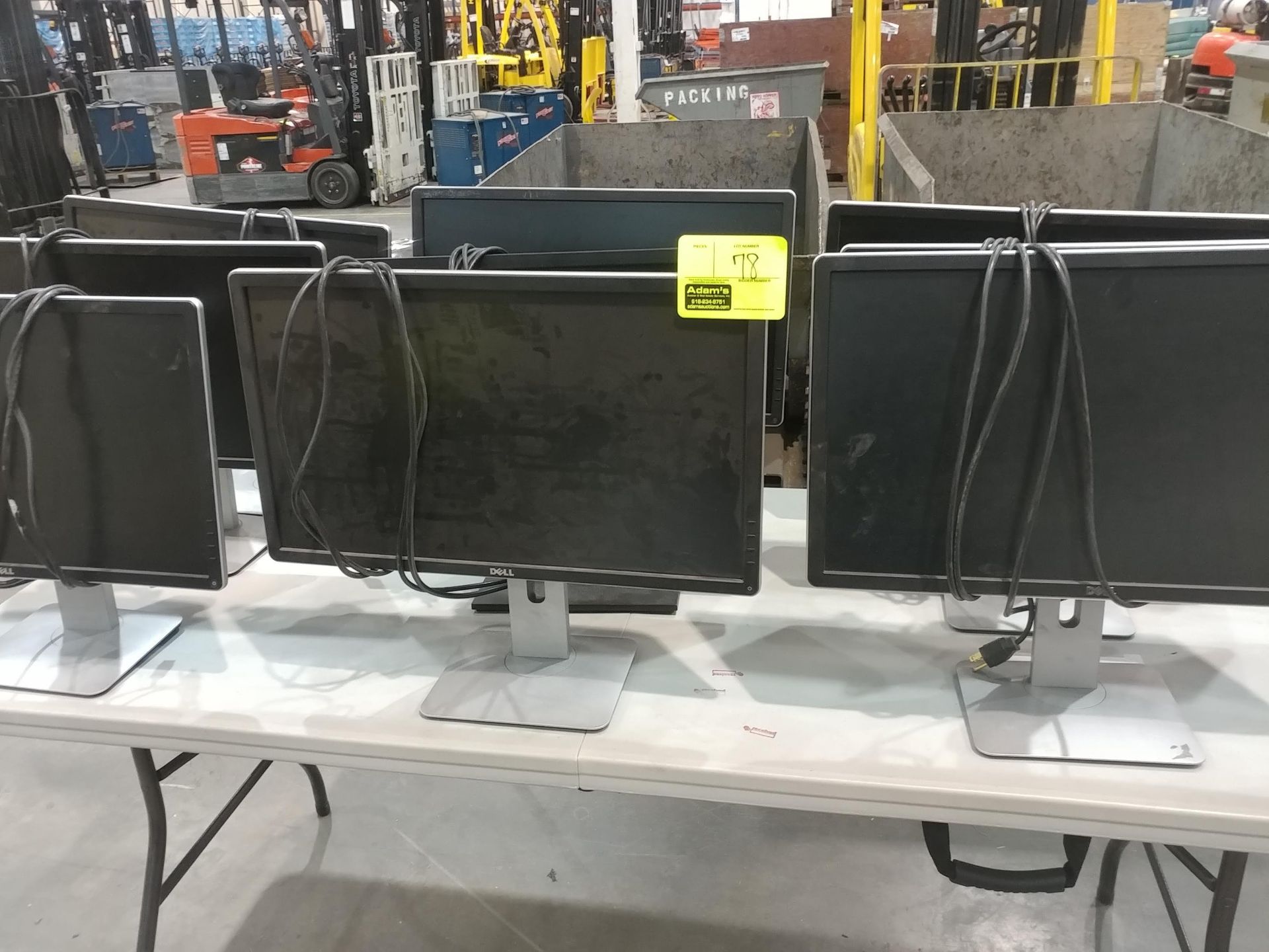 Table of monitors