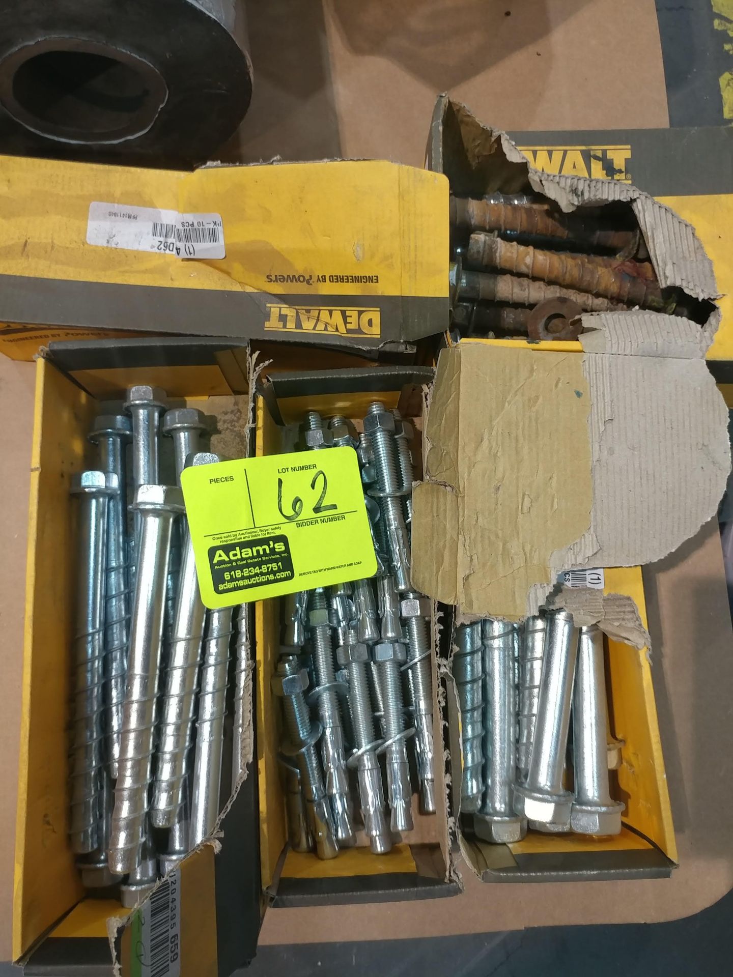 Dewalt concrete bolts