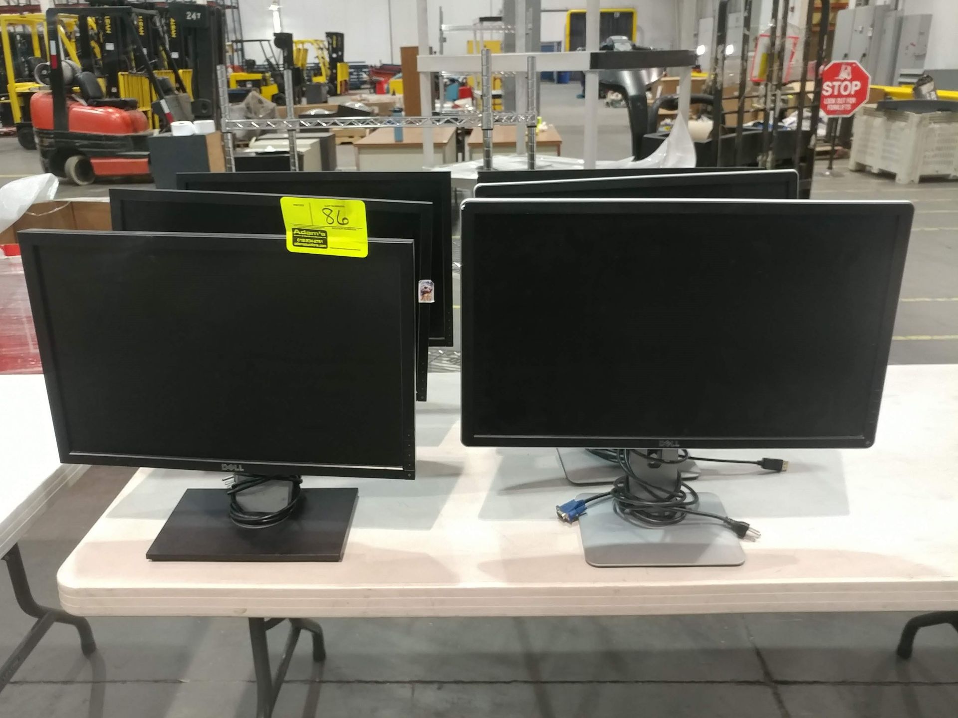 Table of monitors