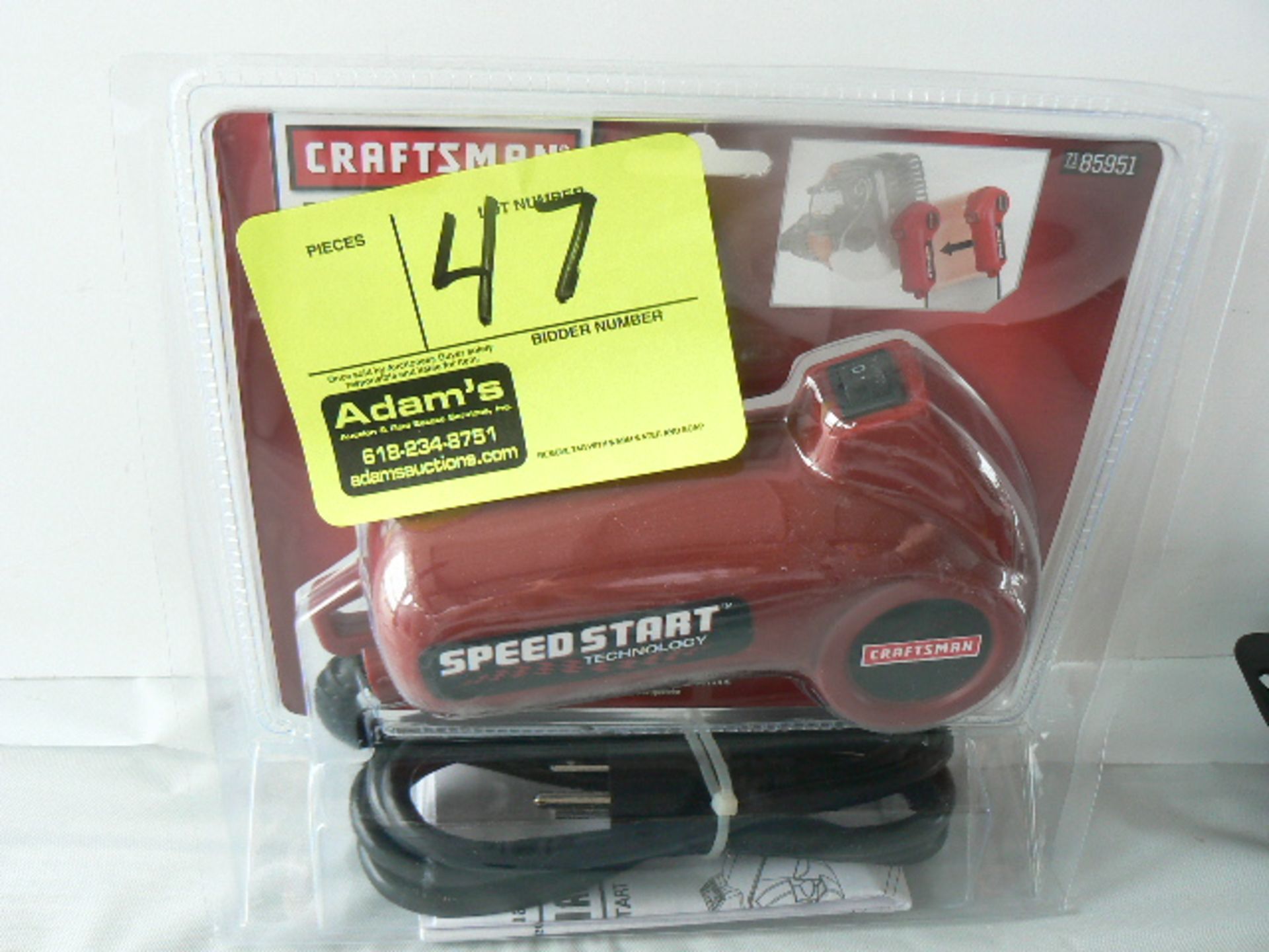 CRAFTSMAN SPEED-START, NEW