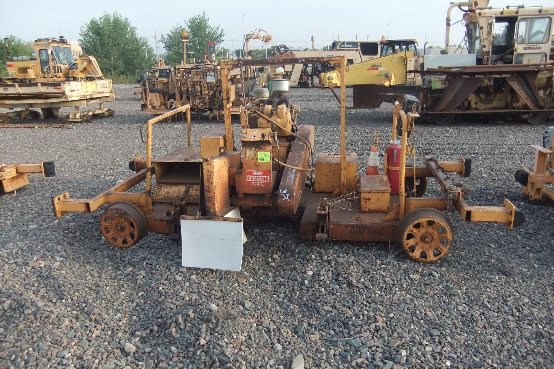 RSAP8902 AG Industries Rail Saw - Abrasive Prod; Model: K100; S/N: K-100-015