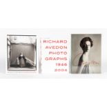 THREE RICHARD AVEDON HARDCOVER PHOTOGRAPHY BOOKS