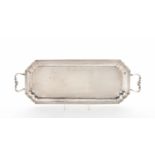 BUCCELLATI STERLING SILVER HANDLED TRAY