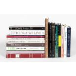 17 HARDCOVER BOOKS ON THE ART OF INTERIOR DESIGN