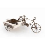 1940'S J. GRATACOS MEXICAN STERLING SILVER BICYCLE