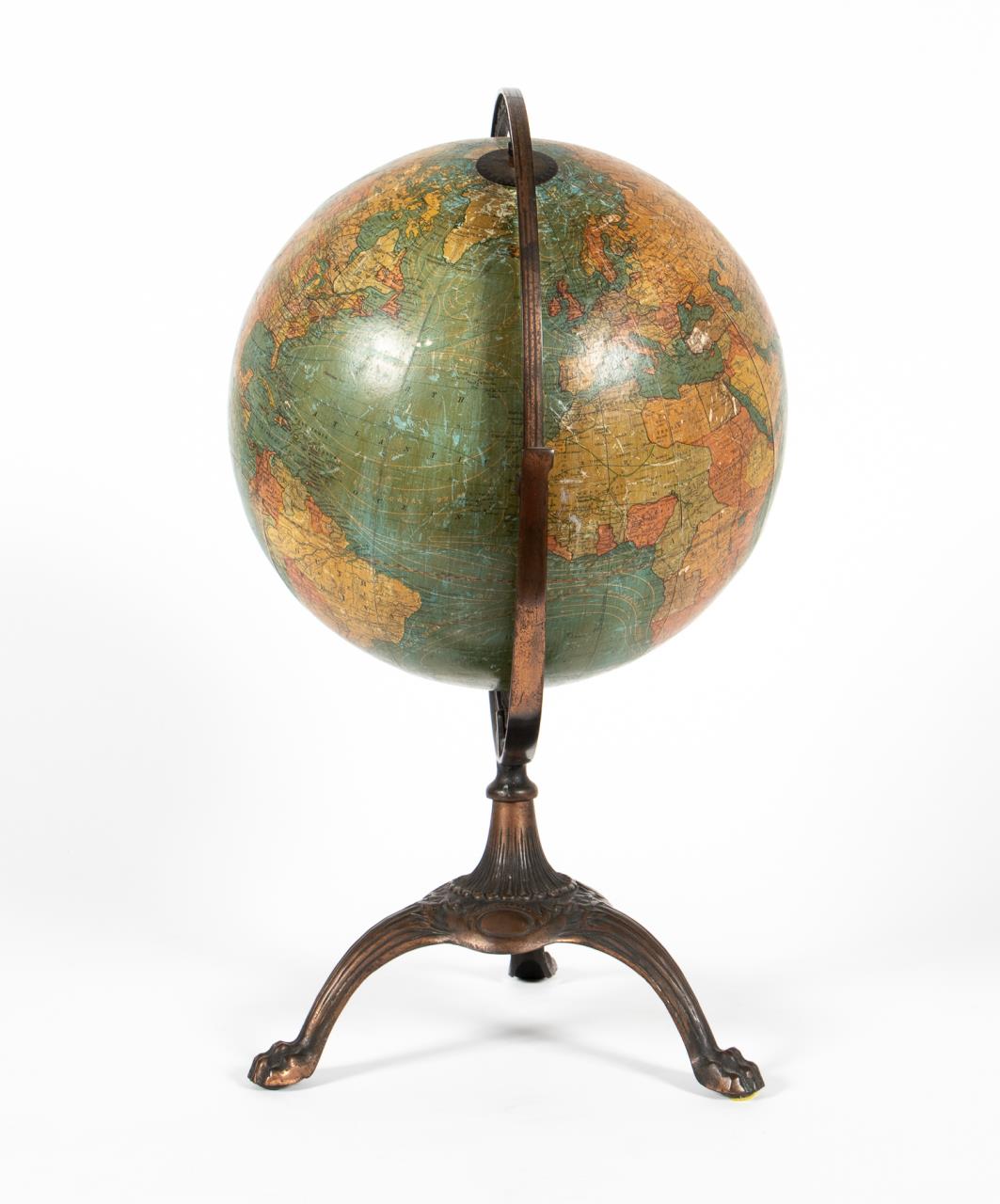 TERRESTRIAL TABLE GLOBE BY SCOTTISH MAKER, C.1890 - Image 3 of 5