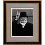 EISENSTAEDT SILVER GELATIN PRINT OF CHURCHILL