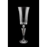 BACCARAT "MILLE NUITS" CHALICE FORM FLOWER VASE