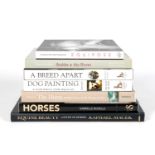 7 HARDCOVER ART BOOKS ON ANIMALS