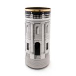 FORNASETTI "HOUSE WITH COLUMNS" UMBRELLA STAND