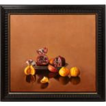 PETER VON ARTENS "POMEGRANATES & TANGERINES" OIL