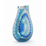 AMEDEO ROSSETTO TEARDROP MURANO ART GLASS VASE