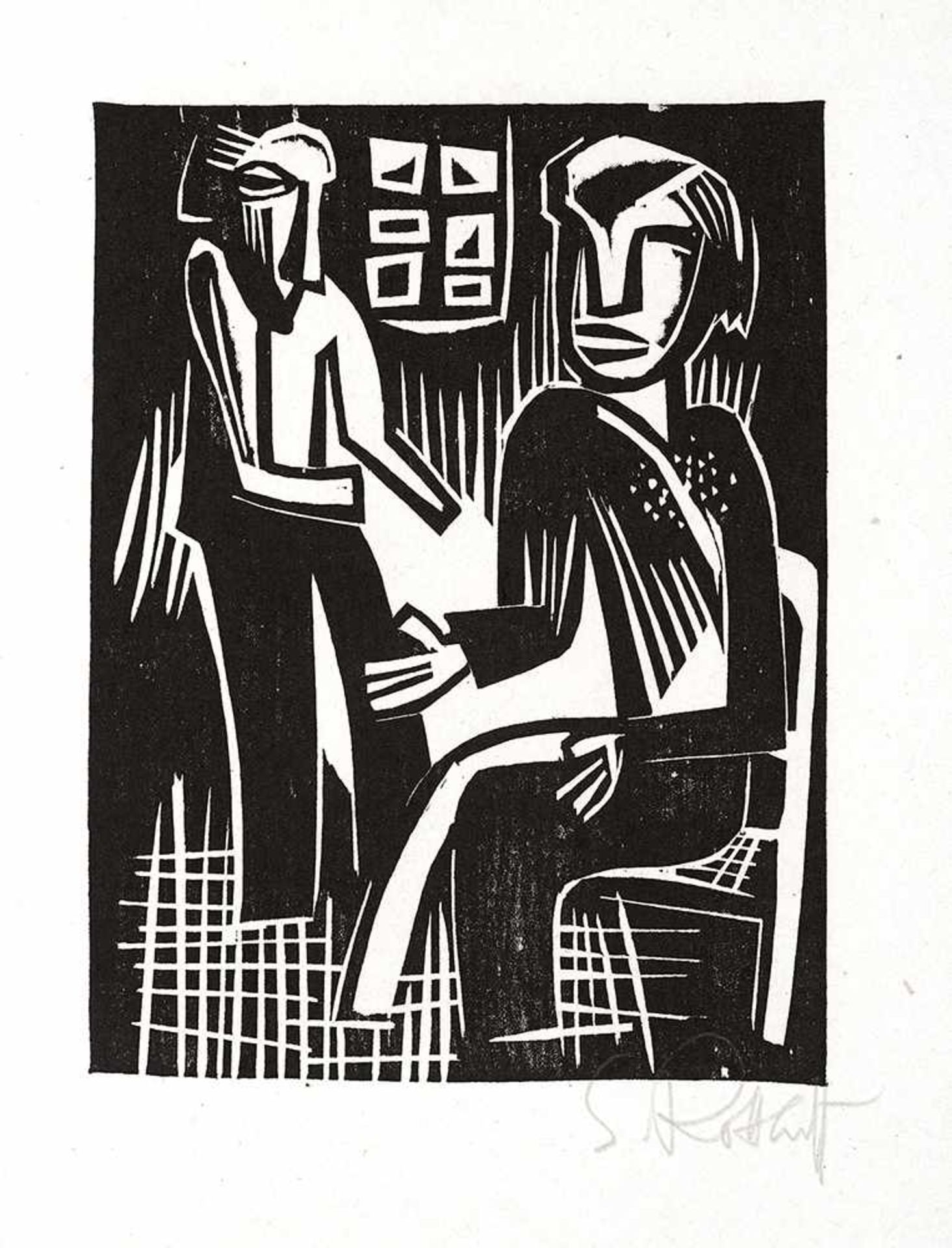 Karl Schmidt-Rottluff (1884 Rottluff b.Chemnitz – 1976 Berlin)