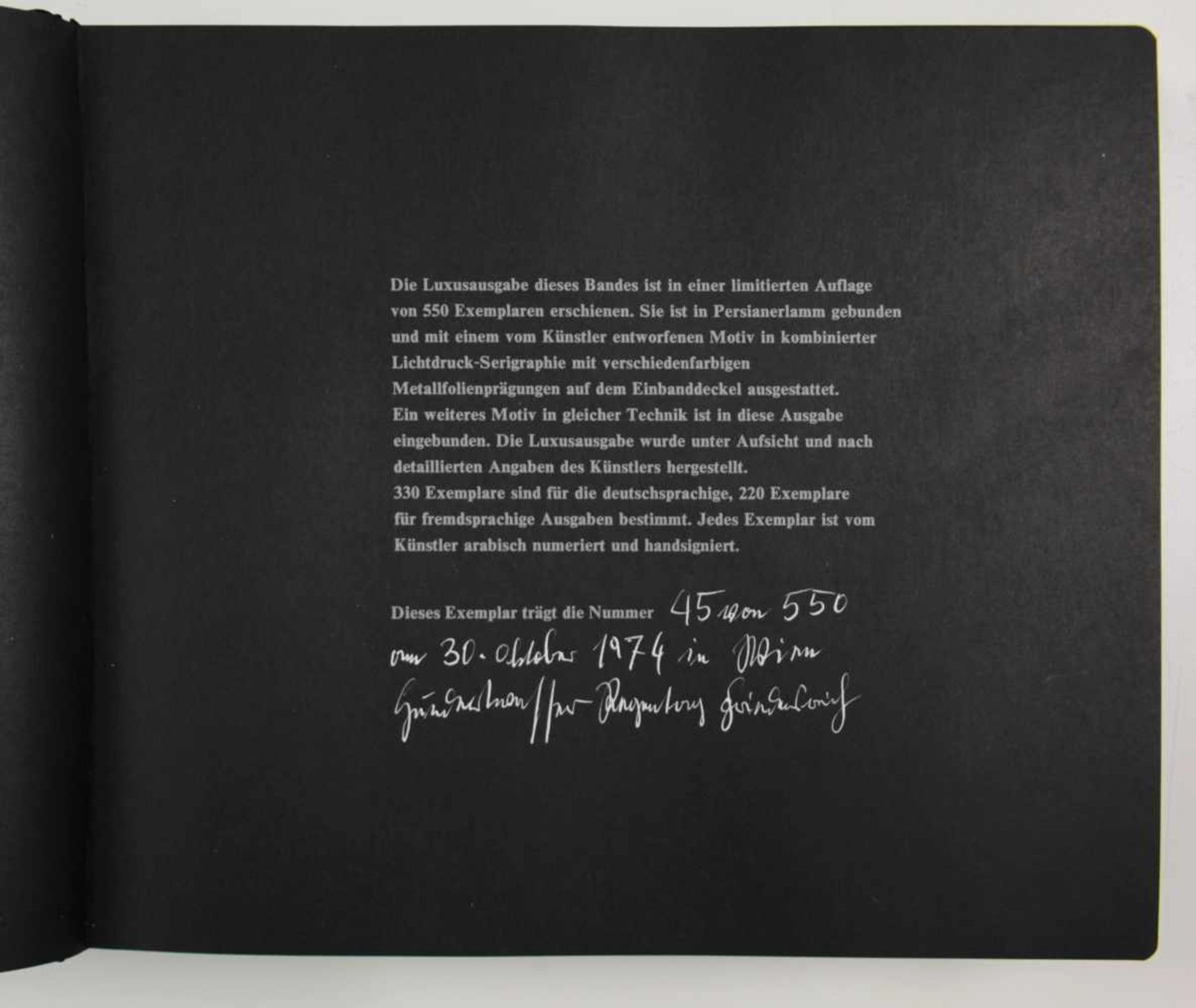 Friedensreich Hundertwasser(1928-2000)"Hundertwasser" - Buch1974Monografie Friedens - Image 3 of 9