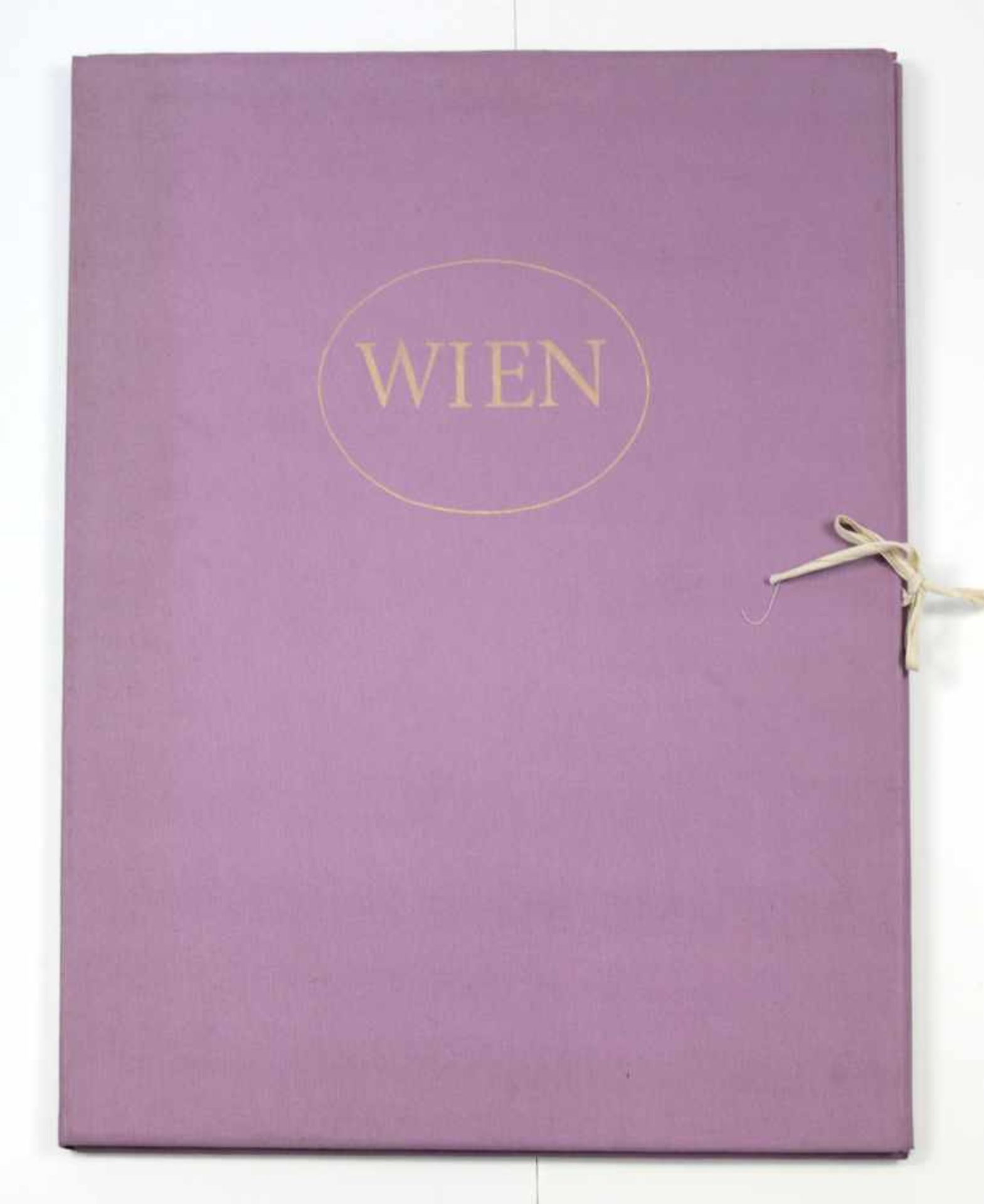 Diverse Künstler"Mappe Wien"1971Vollständige Mappe "Wien", bestehend aus 10 Grafi