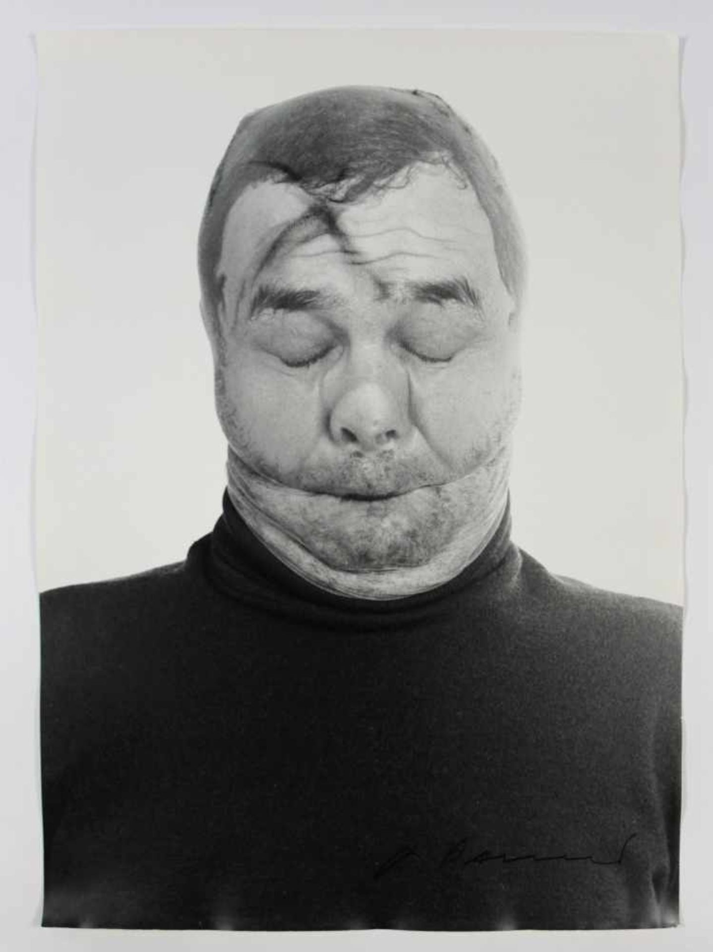 Arnulf Rainer(geb. 1929)"Verschließung"1972Originalphotographie; Ed. XII/XVI; sign