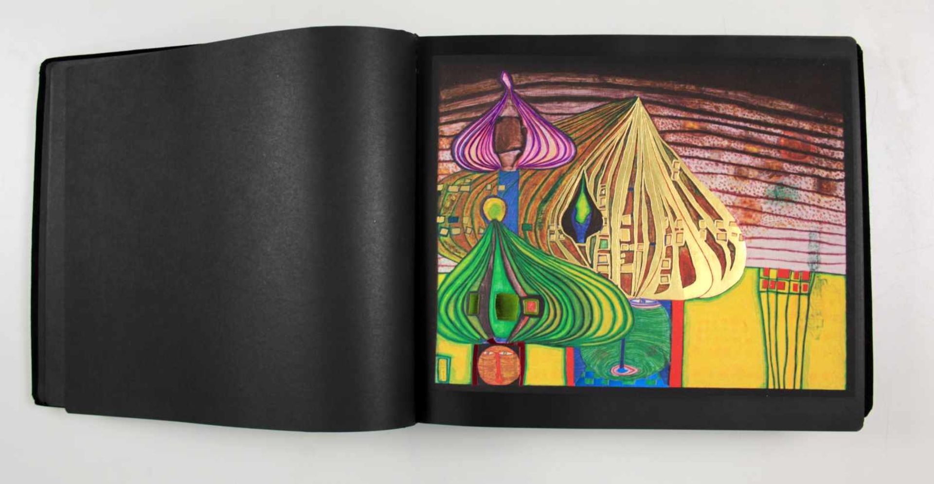 Friedensreich Hundertwasser(1928-2000)"Hundertwasser" - Buch1974Monografie Friedens - Image 7 of 9