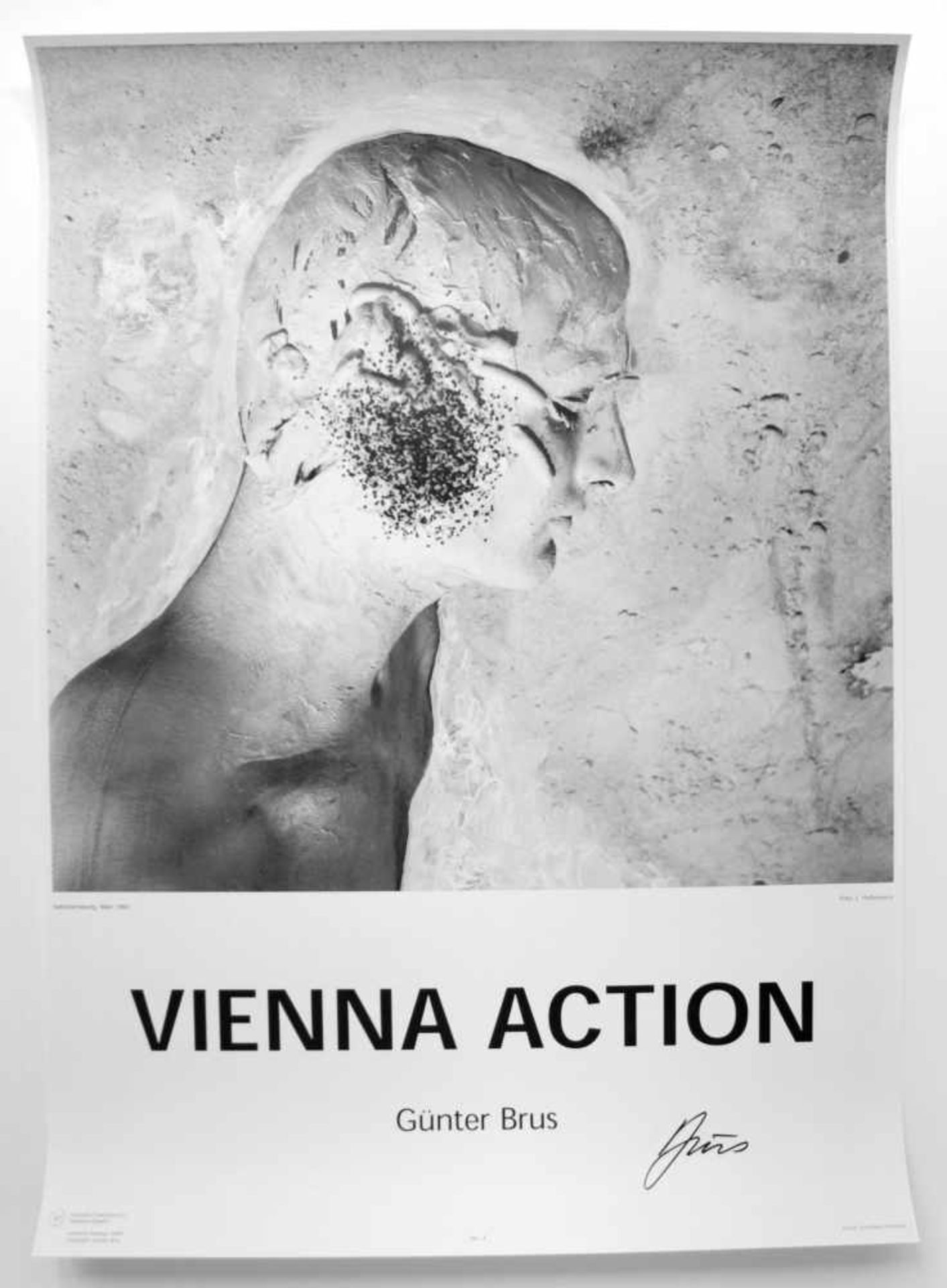 Günter Brus(geb. 1938)"Vienna Action"_Plakatdruck; 10 Stk. Limitierte Auflage von - Image 12 of 12