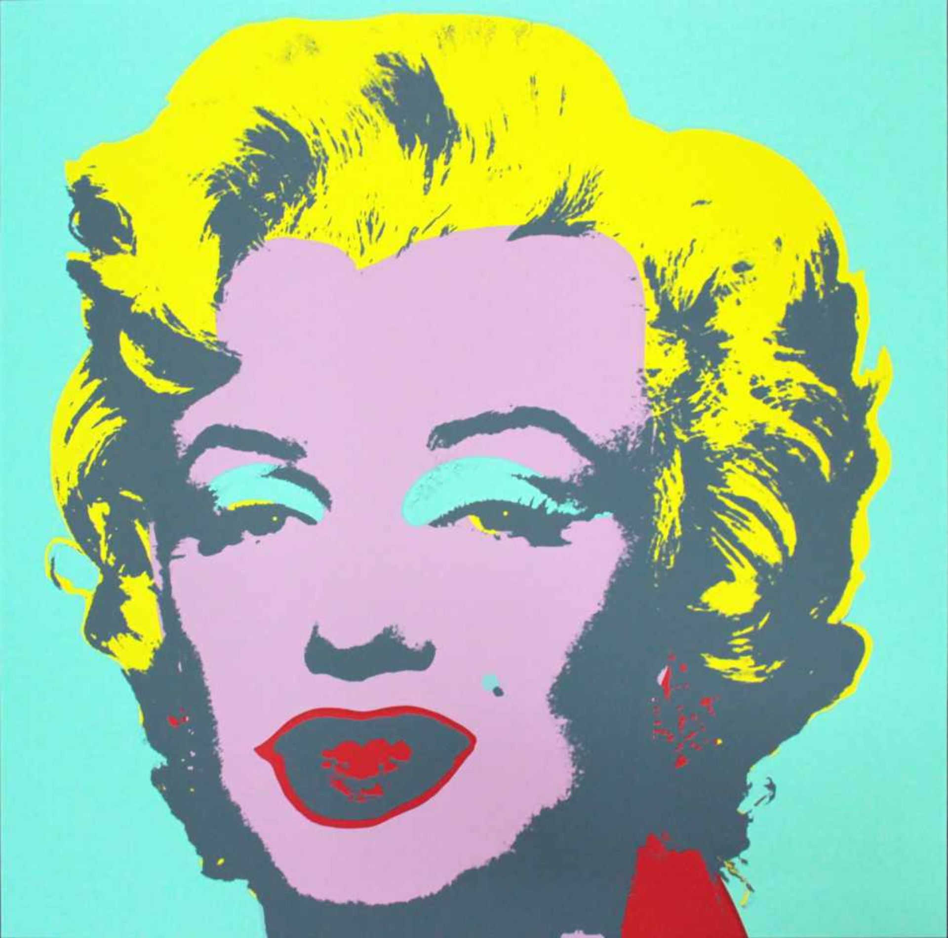 Andy Warhol(1928-1987)"Marilyn" _Siebdruck; Sunday B. Morning Edition; Open Edition