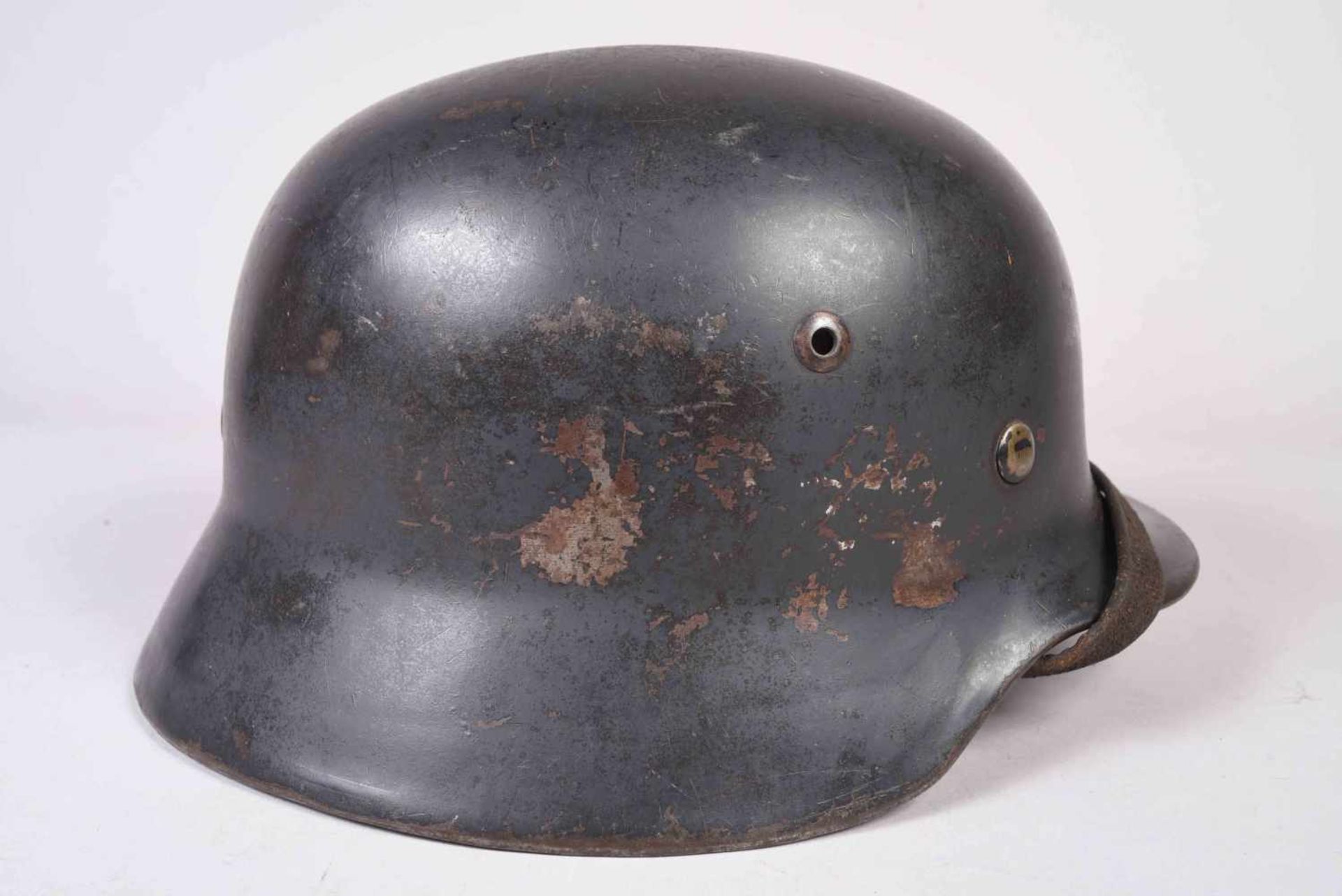 Casque allemand Modèle 35 de l’armée de l’air (LUFTWAFFE). Fabricant NS Vereinigte Deutsche - Bild 4 aus 6