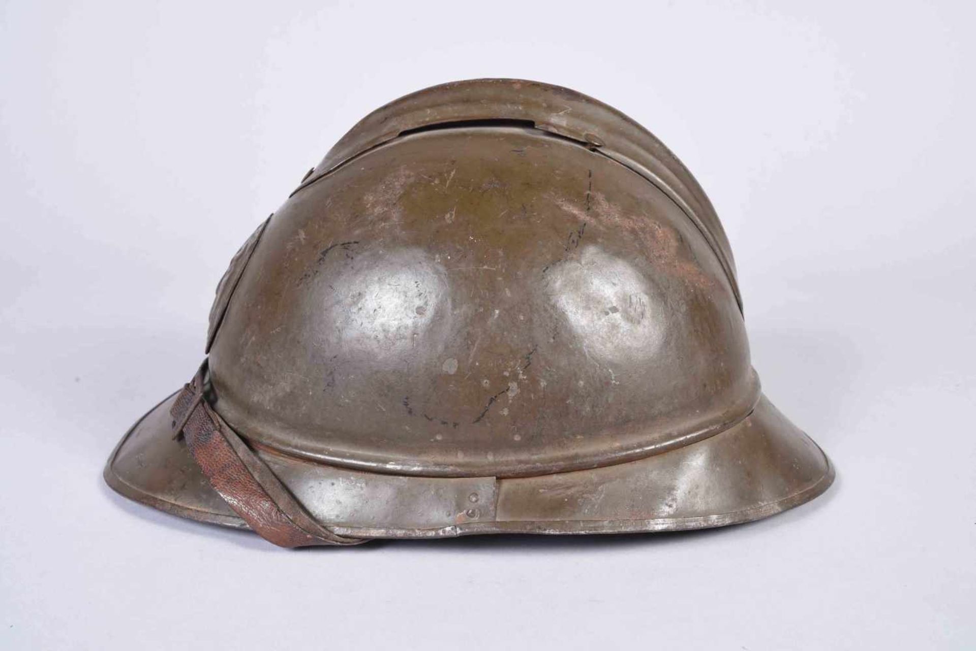 Casque Adrian modèle 15 attribut du Royaume de Belgique. Casque entièrement reconditionné dans les - Bild 2 aus 8