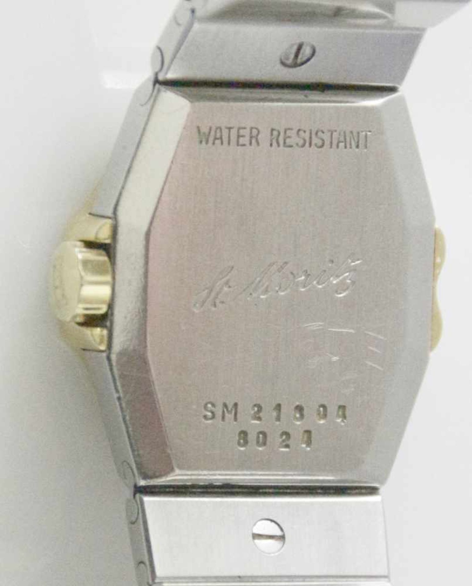 Damen Armbanduhr, Schweizer Uhren- und Schmuckmanufaktur Chopard, Genf, Modell "St. Moritz", Gold/ - Image 3 of 3