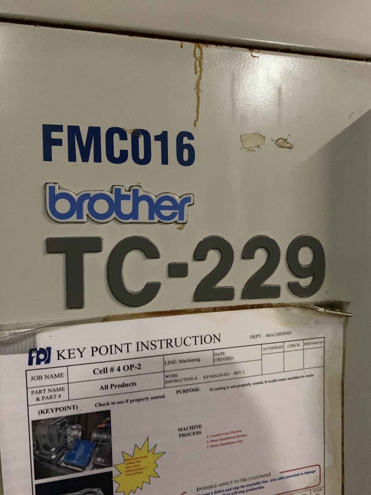 Brother TC-229N Machining Center - Image 5 of 24