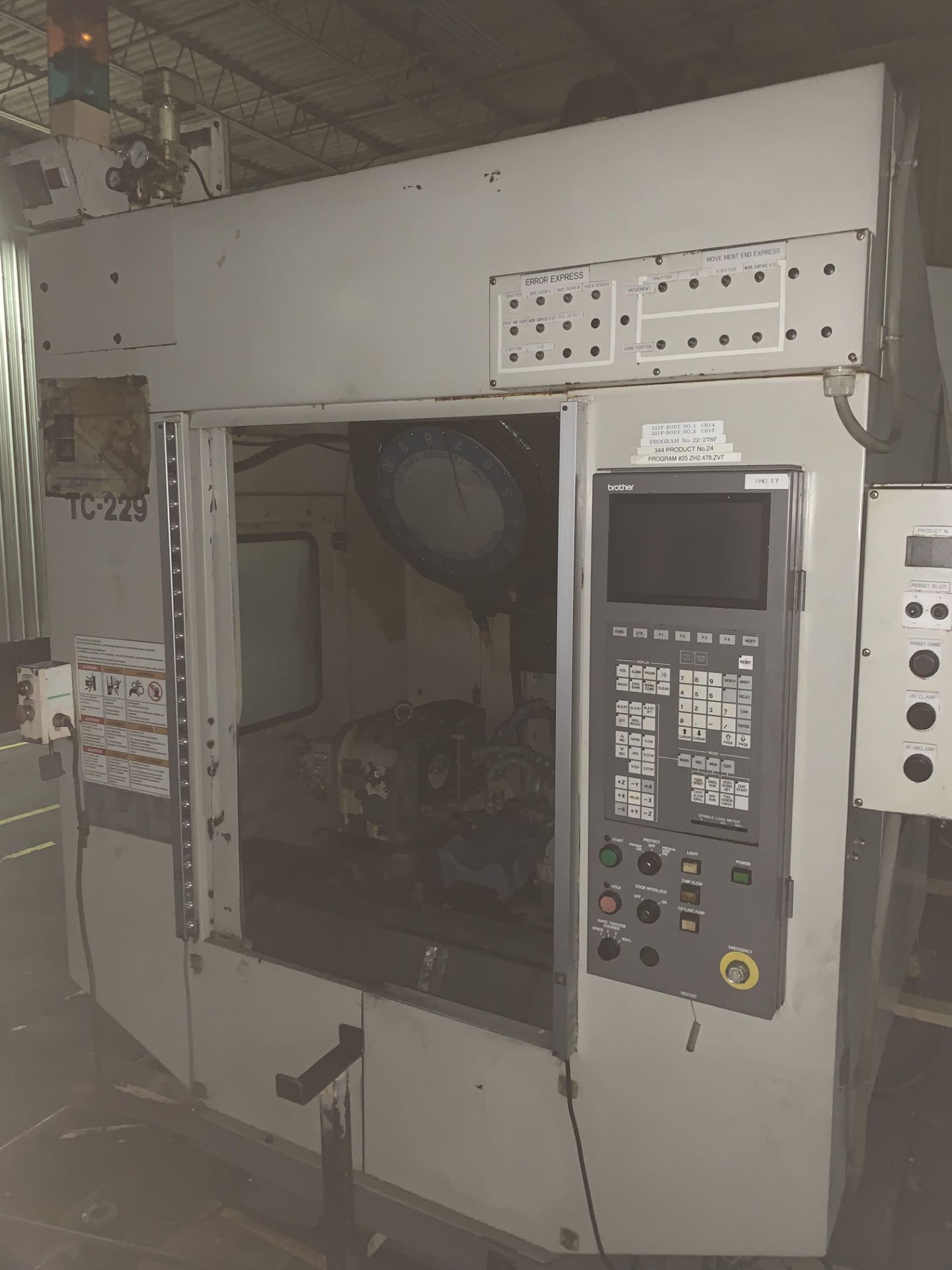 Brother TC-S229 CNC Tapping Center - Image 2 of 21