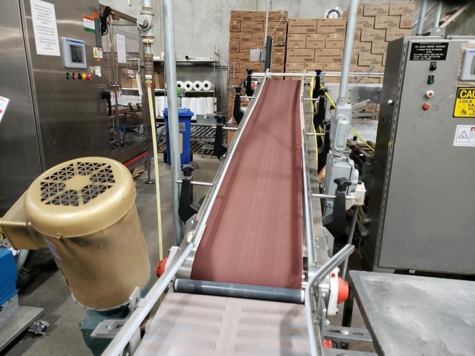 incline belt conveyor - Image 3 of 4