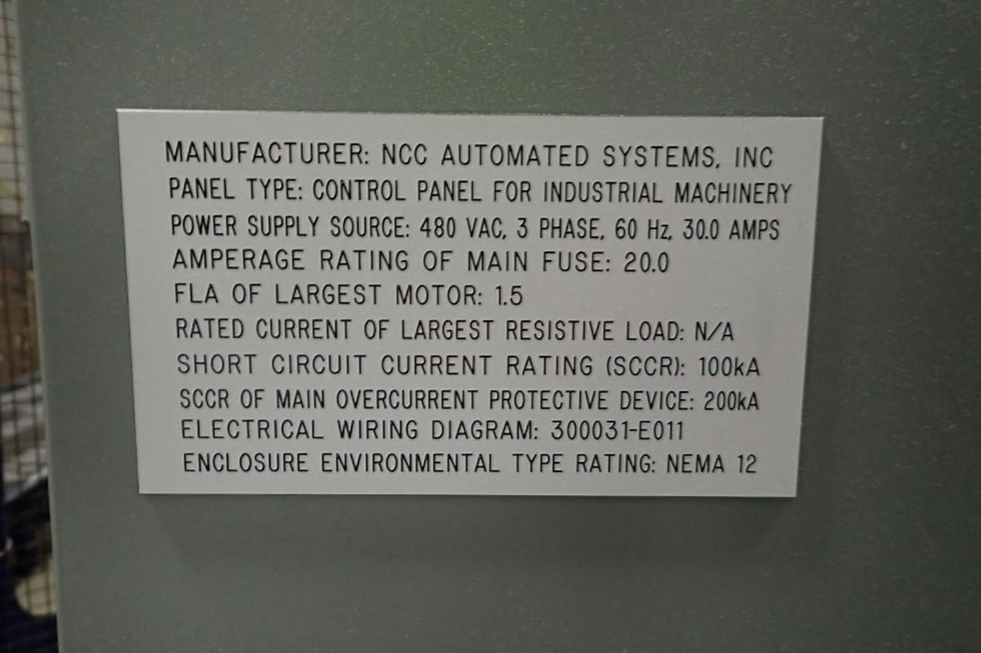 case conveyor control panel - Image 8 of 14