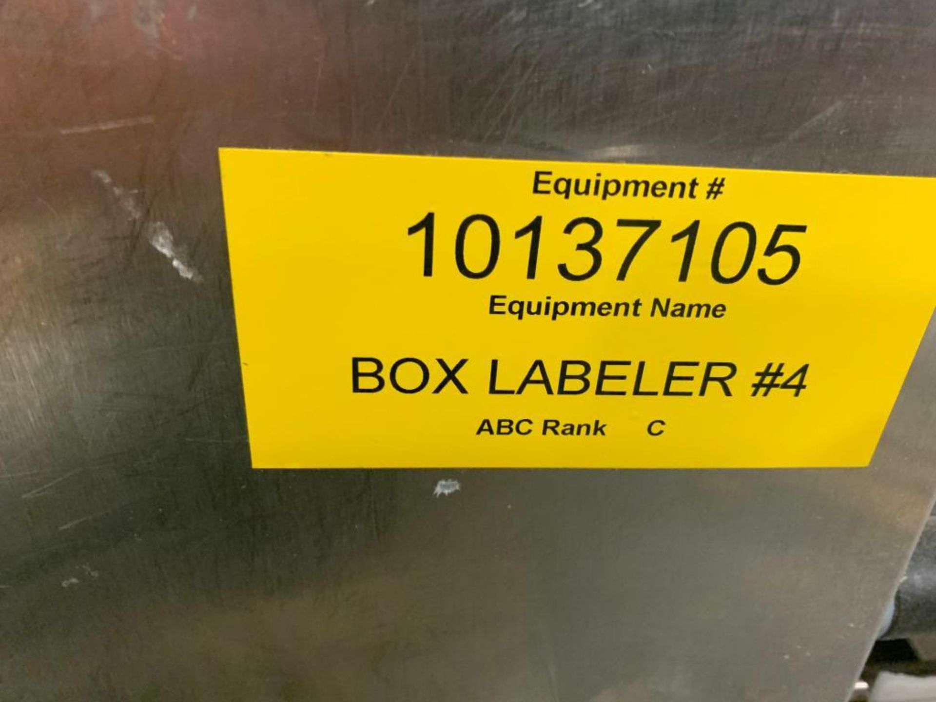 CTM box labeler on stand - Image 12 of 12