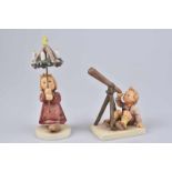 GOEBEL/ HUMMEL 2 Figuren 'Sterngucker - Star Gazer' + 'Advent, Advent - Christmas by Candlelight',