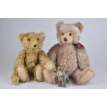 STEIFF 2 Teddys und Wolf "Lupi",Teddy 35 PB "Baerle", Replica 1904, limit. Auflage 4810/ 6000,