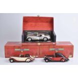 GUILOY 3 Modellautos, Metall, Kunststoffteile, M 1:18, BMW 327 Coupe (1937), BMW 327 Cabrio (