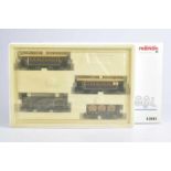 MÄRKLIN Wagenset 43981, H0, Nebenbahn-Zug der Pfalz-Bahn, 2 Personenwg., Expressgutwg., Brh.,