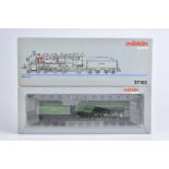 MÄRKLIN digital Dampflok 37182, H0, BN 3673 der K.Bay.Sts.B., Kohletender, 3L AC, verharzt, Z 1-2,