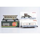 MÄRKLIN 3 Museumswagen, S1 neu, 1991 Niederbordwg., Brh., Oldtimer-Lkw der K.Württ. Post als