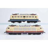 MÄRKLIN 2 Elektroloks, H0, 3L AC, 3357, BN 103 113-7 der DB u. 3156, BN 140 239-5 der DB, jeweils