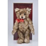 STEIFF Teddybär 1926, Replica, limitierte Auflage 5501/ 6000, KF, Nr. 407215, Mohair, grau-braun